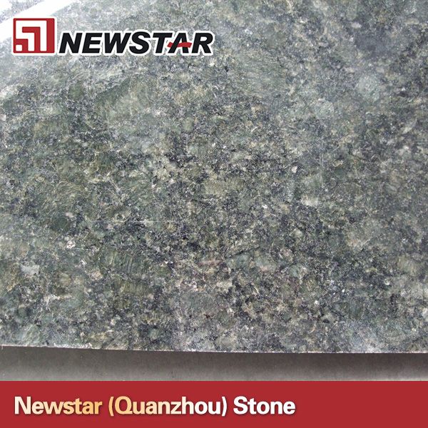 Newstar polished butterfly green granite tile 