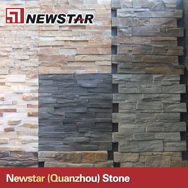 irregular shaped blue grey slate tile