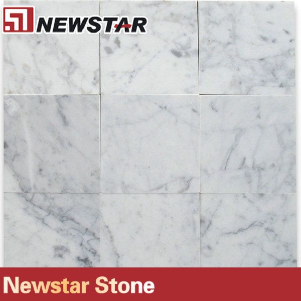 Newstar Carrara white marble tile price