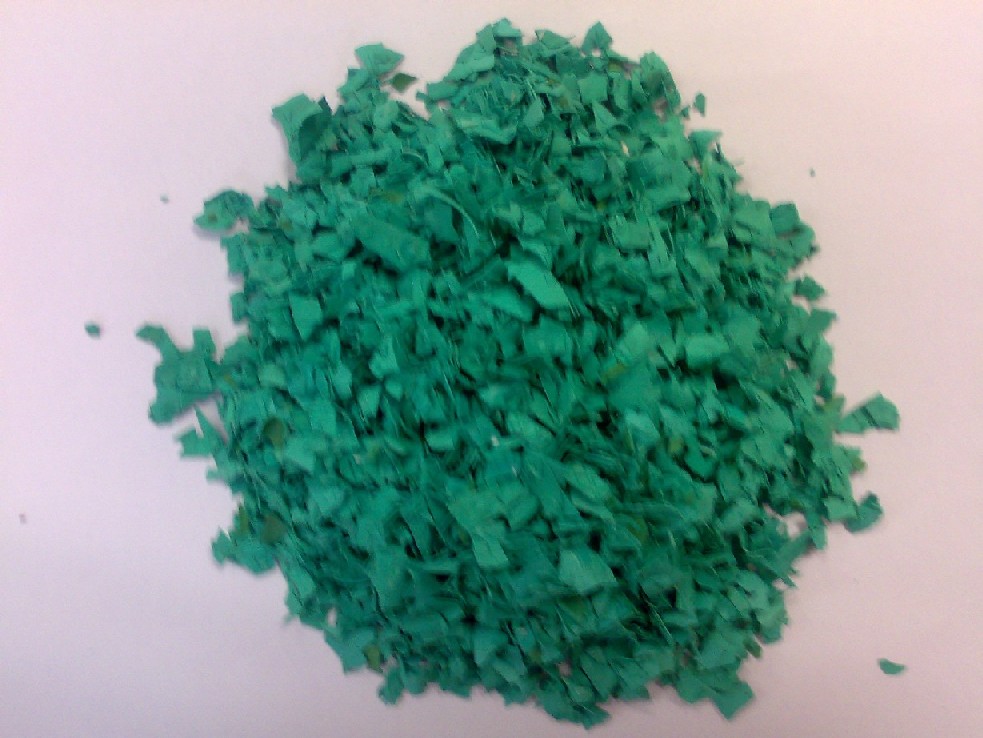 Green Nitrile Shredded Powder