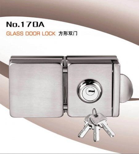 glass door lock