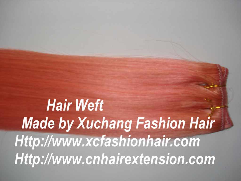 human hair weft