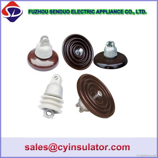 Porcelain Disc Suspension Insulator ANSI 52 Series