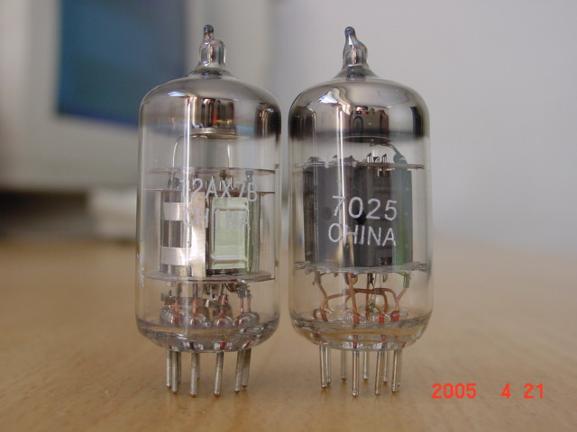 Electron tube(12AX7B, 12AT7, 12AU7, 6L6GC, 2A3, EL34B)