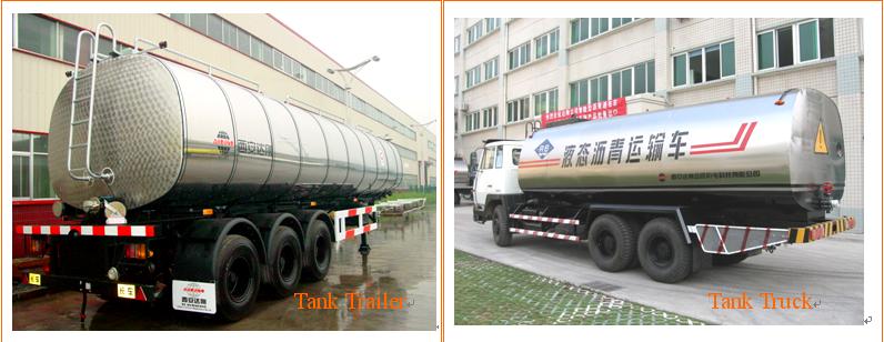 Liquid Asphalt / Crude Oil Tanker