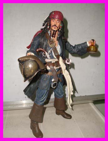 Pirates of the Caribbean action figure, Plastic figure