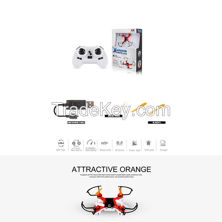 New Mini Drone 4ch Plastic Rc Mini Controller Quadcopter Model Rc Drone