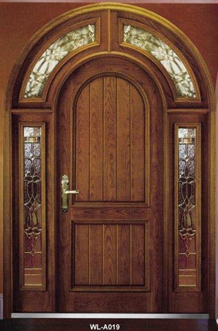 steel wooden armored door