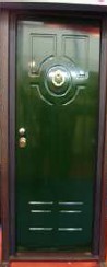 Italy style steel wooden armored door