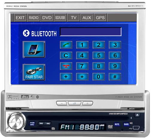 7"  dvd player