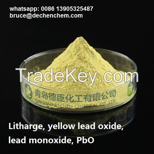 Lead oxide red, Lead oxide yellow Pb3O4, PbO