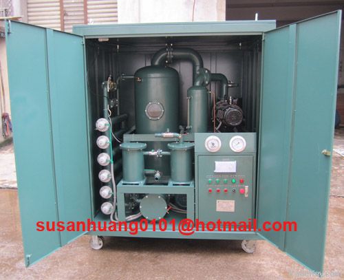 Double-stage vacuum Transformer oil filtration machine