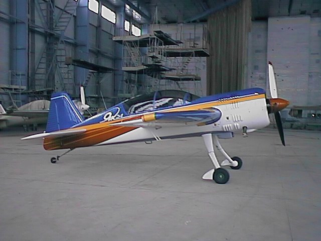 yak 54 light aerobatic aircraft