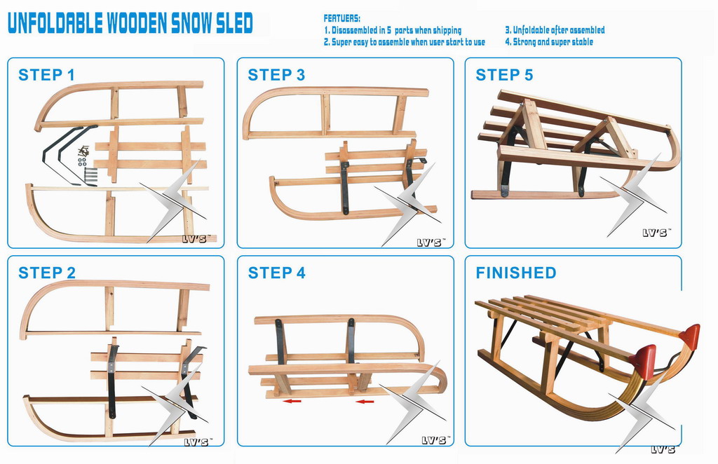 Wood Sleds