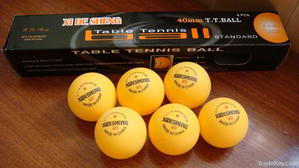 table tennis ball