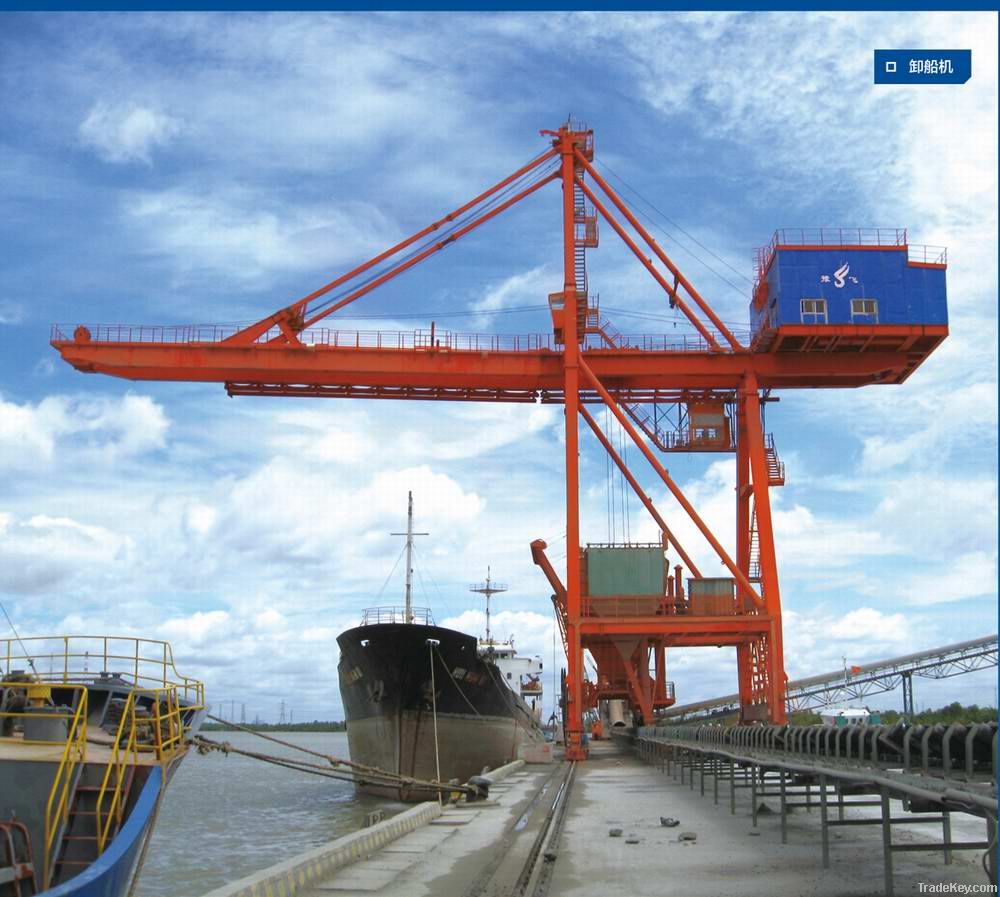 grab bucket ship unloader