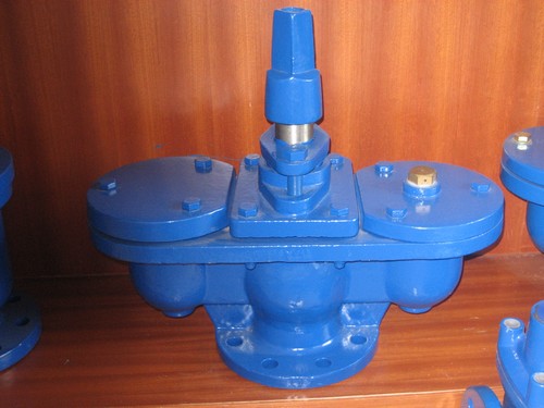 double hole air valve