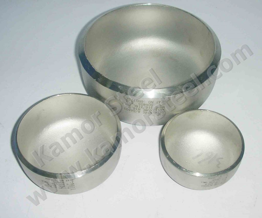 stainless steel cap