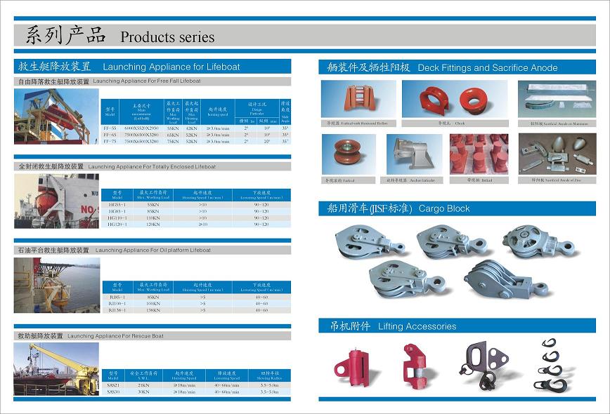 sell chock, fairlead, bollard, cargo block, lifting accessories