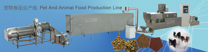 Pet and animal food production line