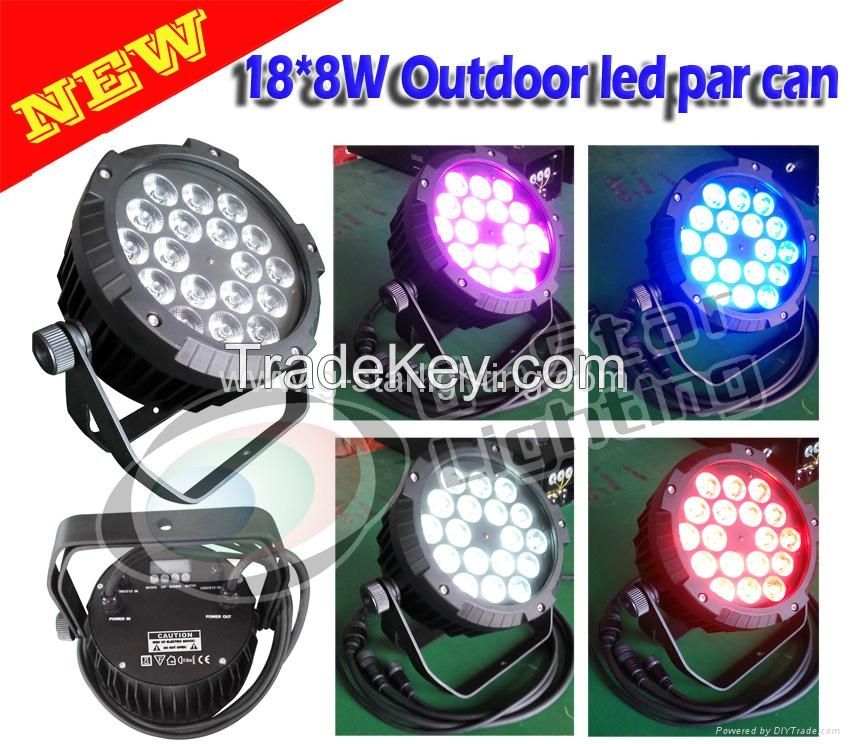 outdoor 18*10W(4in1) flatled par can/led light/stage light/