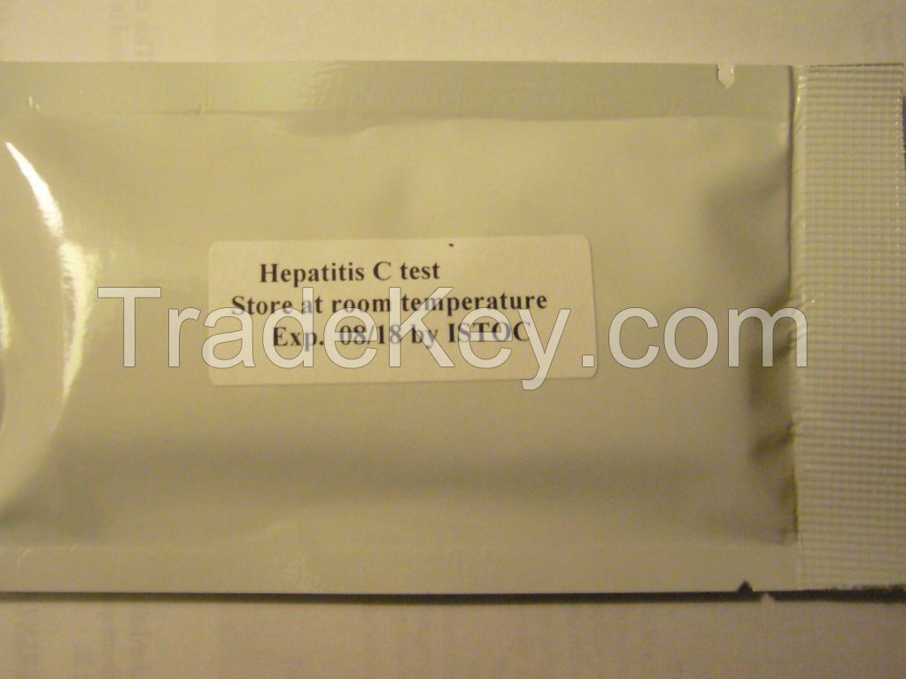 Hepatitis C virus antibody rapid test