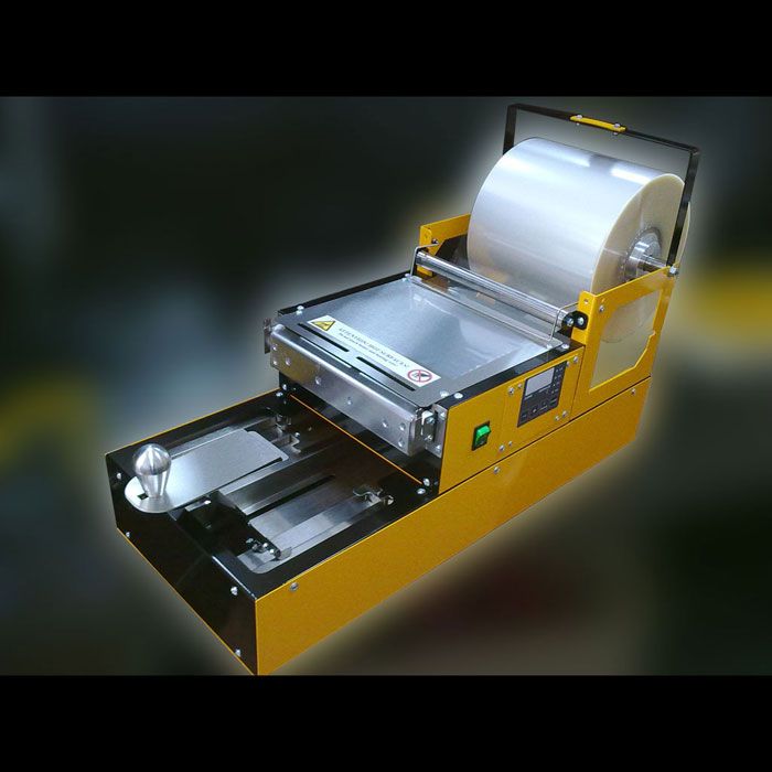 Semiautomatic Overwrapping Machine For CD/DVD Cases