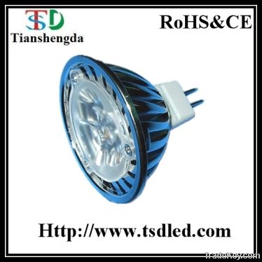 3*1W MR16 High Power LED Spot Light