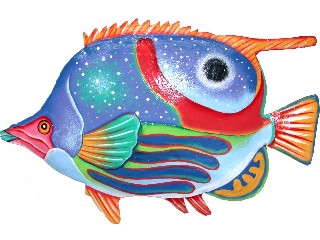 Wall Decoration - Modern Fish 270-01