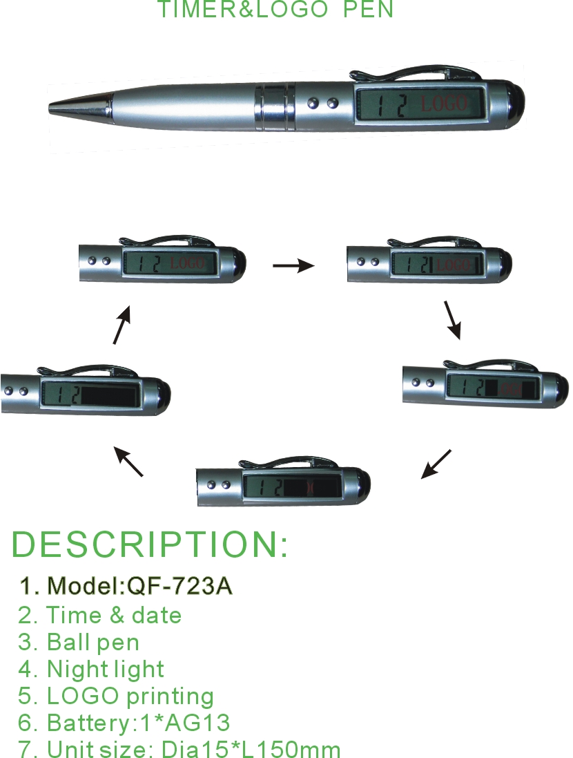 Timer &amp; LOGO pen