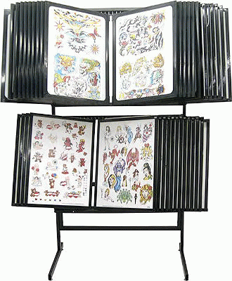 tattoo flash displays