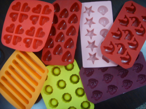 silicone ice cube tray