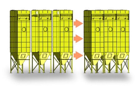 modular baghouse dust collector