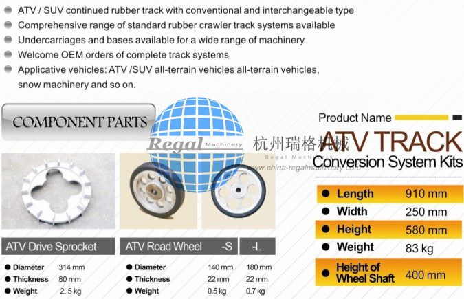 ATV rubber track