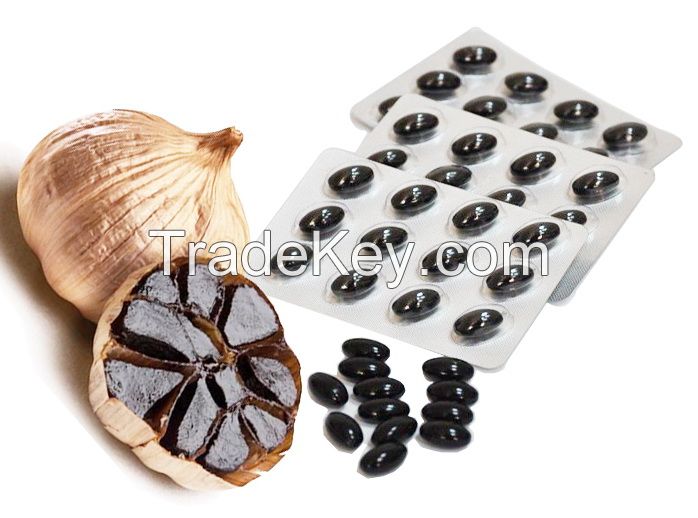 black garlic softgel