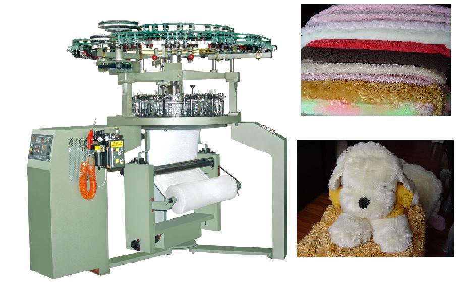 JL08  PLUSH KNITTING TEXTILE MACHINE