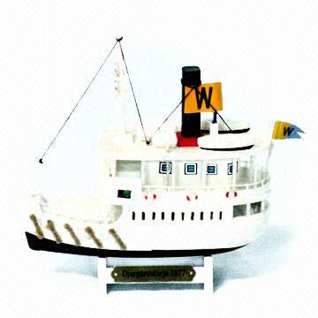 Decorative wooden ship