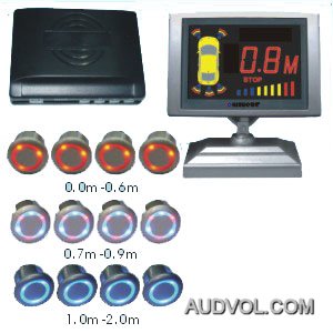 Wireless Parking Sensor with LCD Display