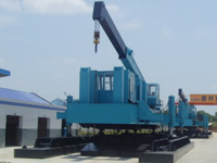 Hydraulic static pile driver