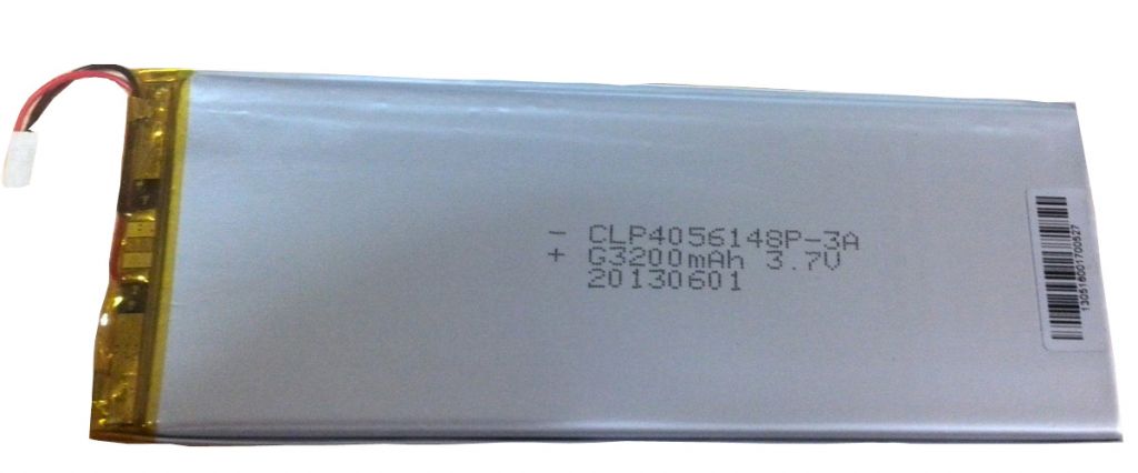 Lithium battery 3.7V 3200mAh li polymer battery tablet pc battery