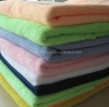 Microfiber warp-knitted towel