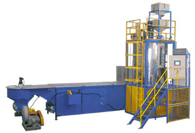 EPS Full Automatic Pressurized Pre-Expander Machine (Screw Type)