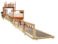 EPS Block Cutting Line (Horizantal Cut)