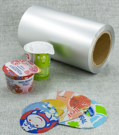 8011 aluminium foil with pp used for yogurt lids