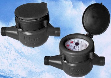 Multi-Jet, Dry Dial Plastic Water Meter