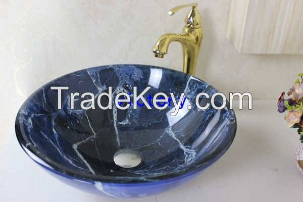 tempered glass basins for bathrooms