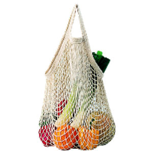 Organic cotton string bags