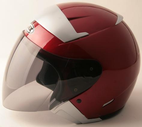 Half face helmet, open face helmet, helmet