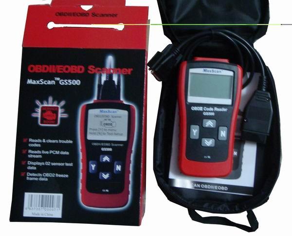 Professional Live CAN OBD-II/EOBD Code Scanner GS500