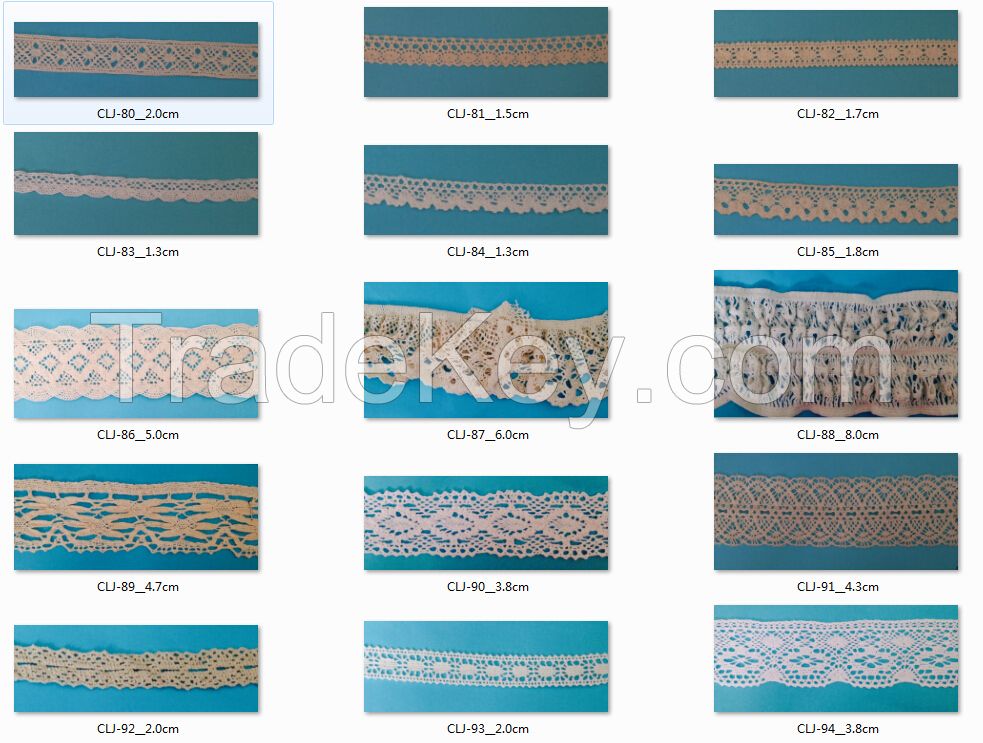 cotton crochet lace